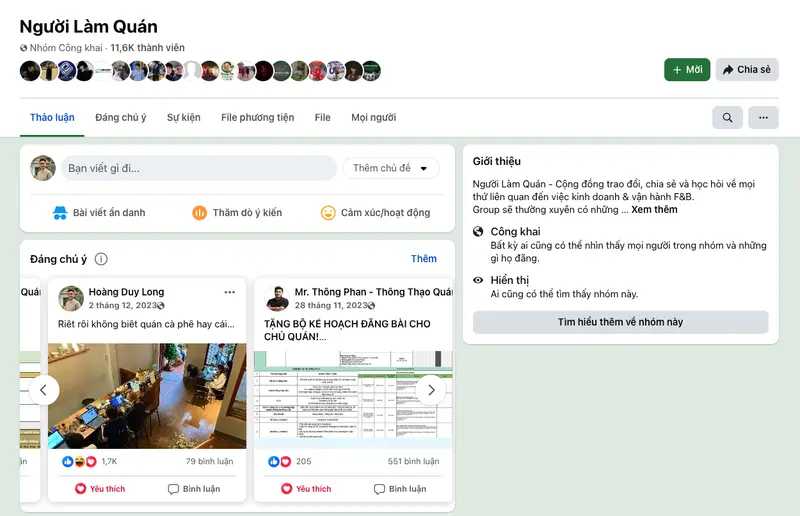Xây Dựng Group Facebook